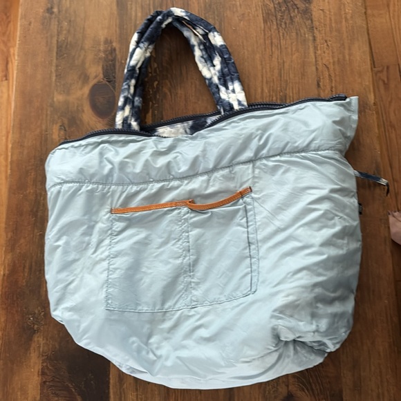 MZ Wallace Medium Blue Tie Dyed Tote - Picture 7 of 10